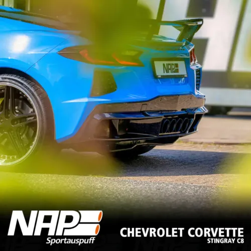 NAP Sportaupuff Corvette Singray Quad C8 3