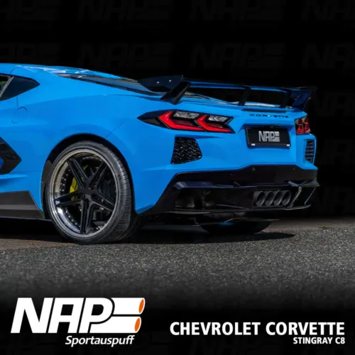 NAP Sportaupuff Corvette Singray Quad C8 4