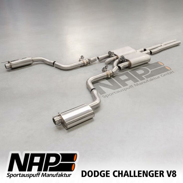 NAP Klappenauspuff Dodge Challenger V8 – Bild 4