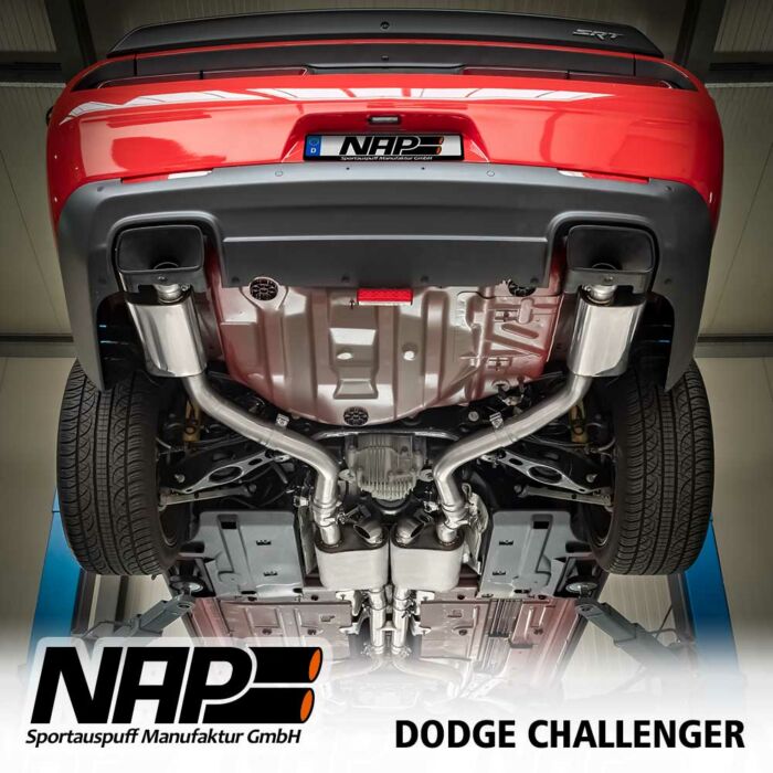 NAP Klappenauspuff Dodge Challenger V8 – Bild 2