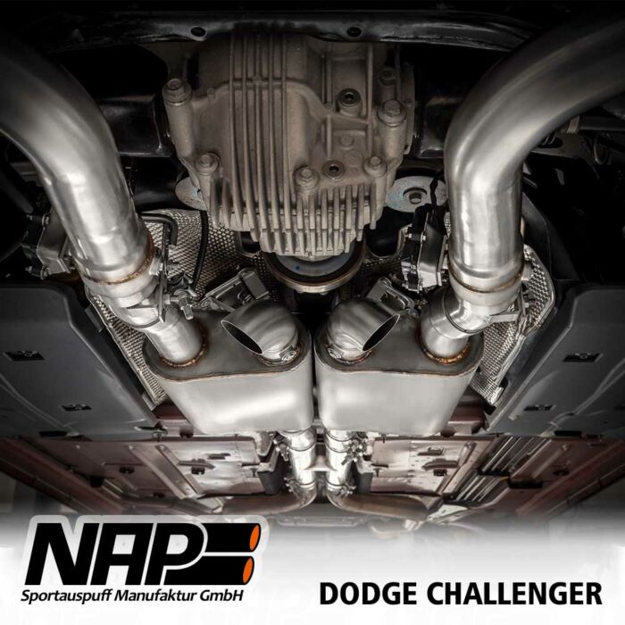 NAP Klappenauspuff Dodge Challenger V8 – Bild 5