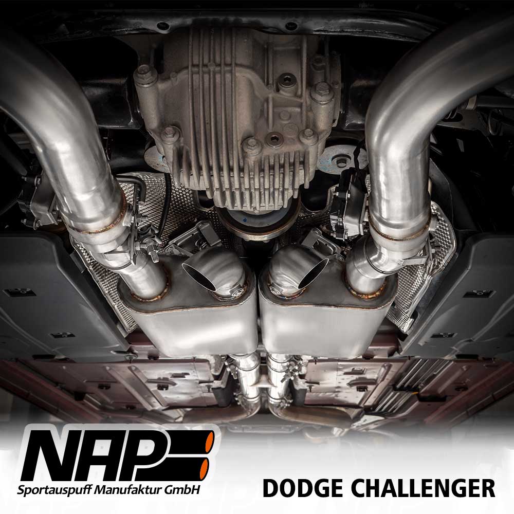 NAP Klappenauspuff Dodge Challenger V8