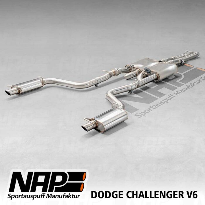 NAP Klappenauspuff Dodge Challenger V6 – Bild 3