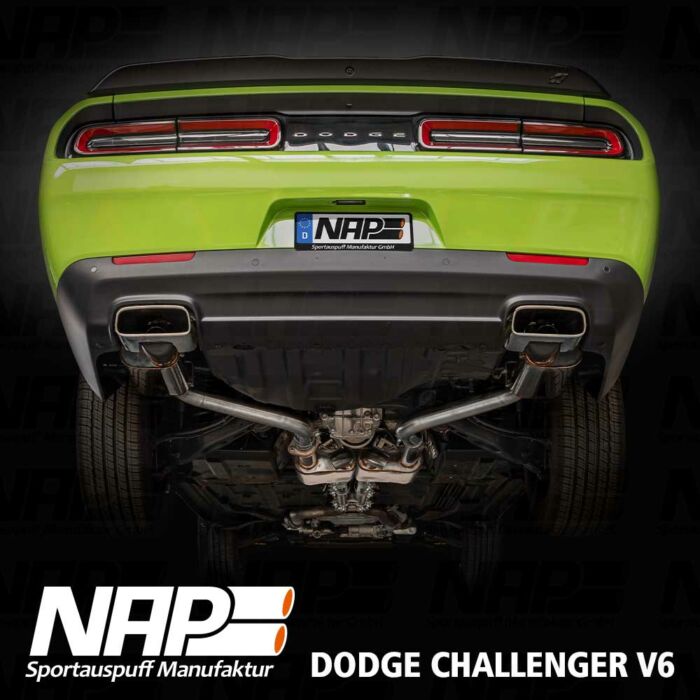 NAP Klappenauspuff Dodge Challenger V6