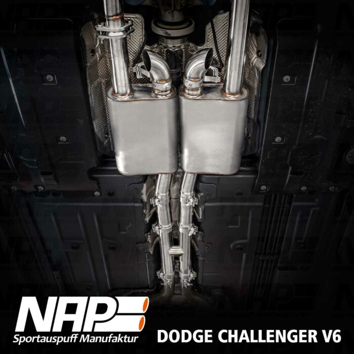 NAP Klappenauspuff Dodge Challenger V6 – Bild 2
