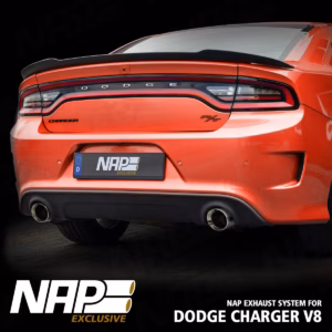 NAP Sportaupuff Dodge Charger V8 3inch 134 NAP Sportaupuff Dodge Charger V8 3inch 134