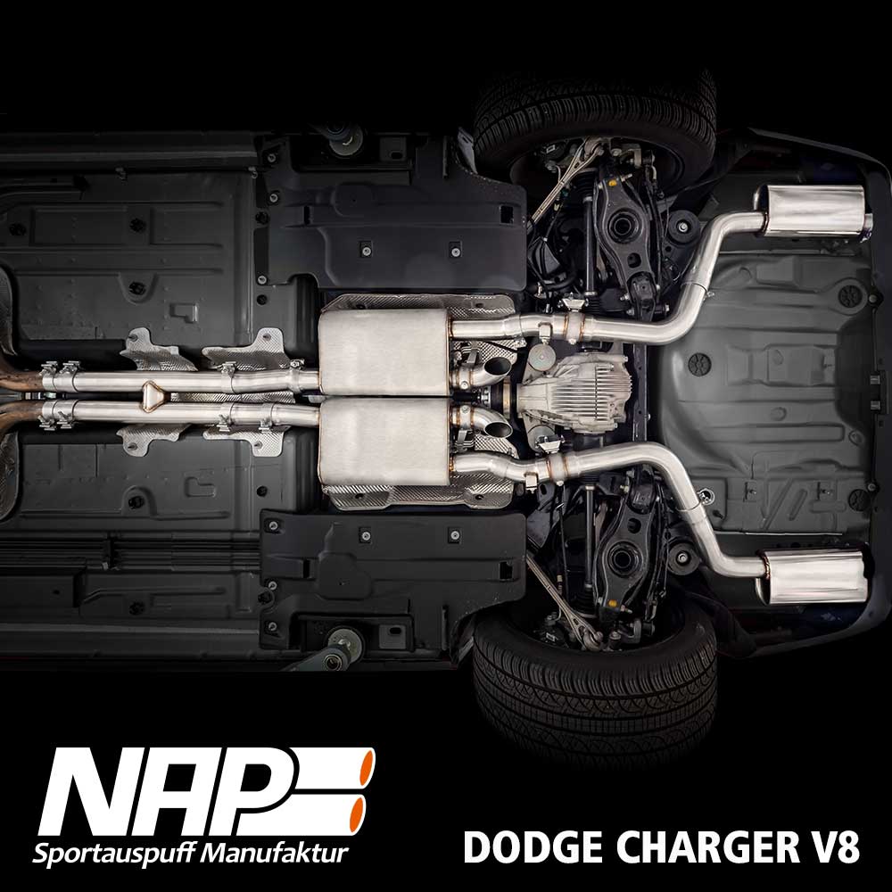 NAP Sportaupuff Dodge Charger V8 esd5