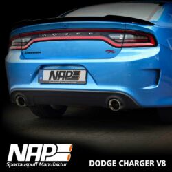 NAP Sportaupuff Dodge Charger V8 h1