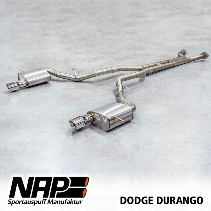 NAP Sportauspuff Dodge Durango (3. Gen. ab 2011) – Bild 2