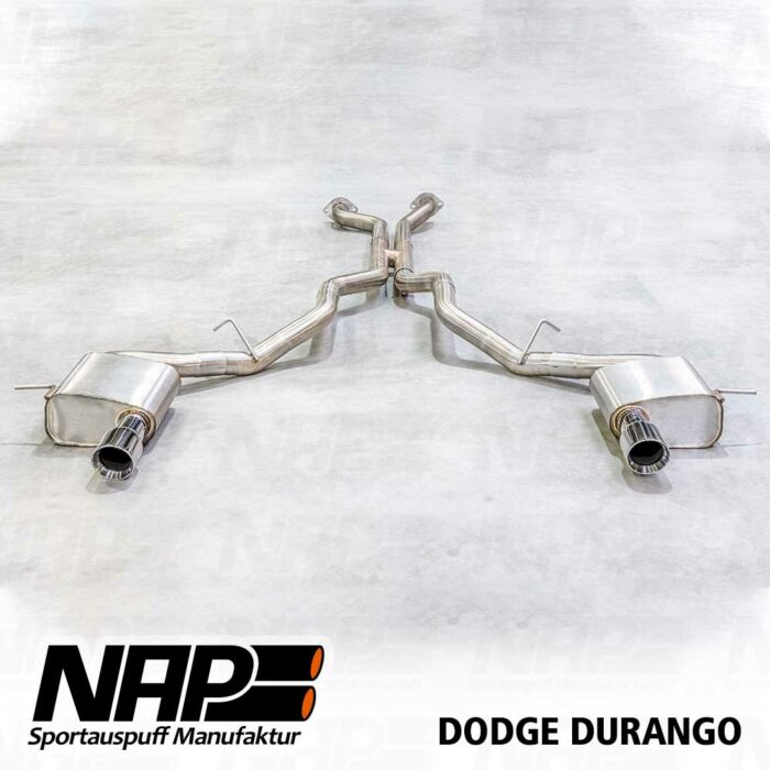 NAP Sportauspuff Dodge Durango (3. Gen. ab 2011) – Bild 3
