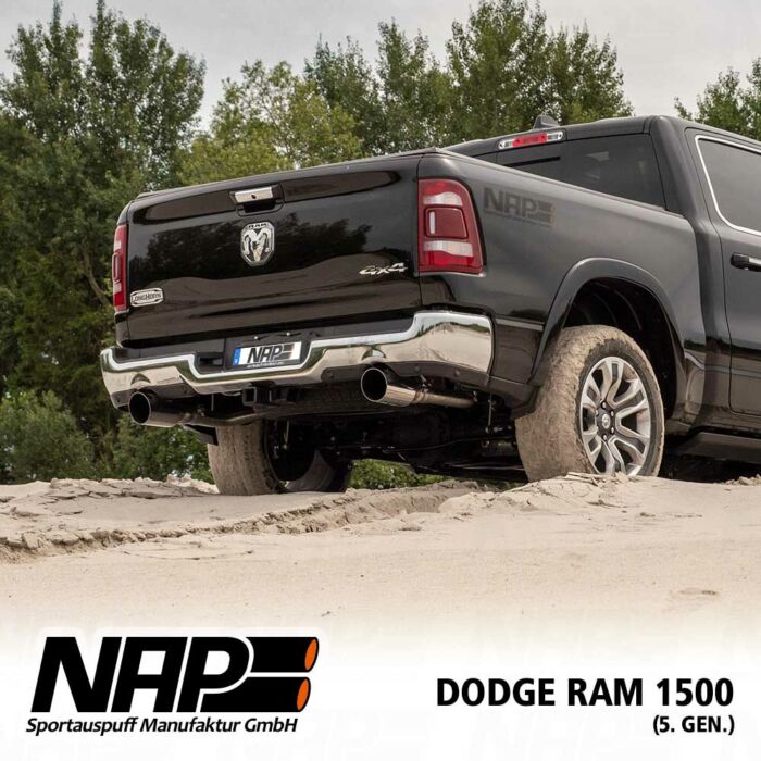 NAP Klappenauspuff RAM 1500 DT (5. Gen)
