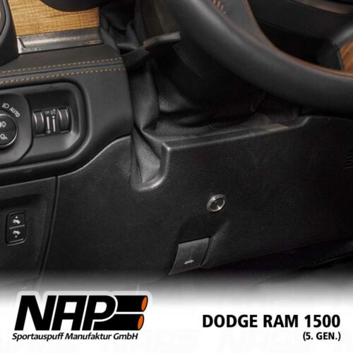 NAP Sportaupuff Dodge RAM 1500 2019 knopf