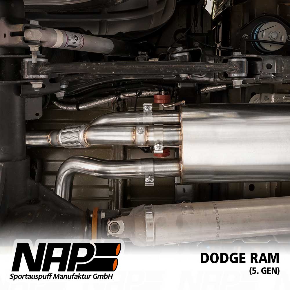 NAP Klappenauspuff Dodge RAM 1500 DT (5. Gen)