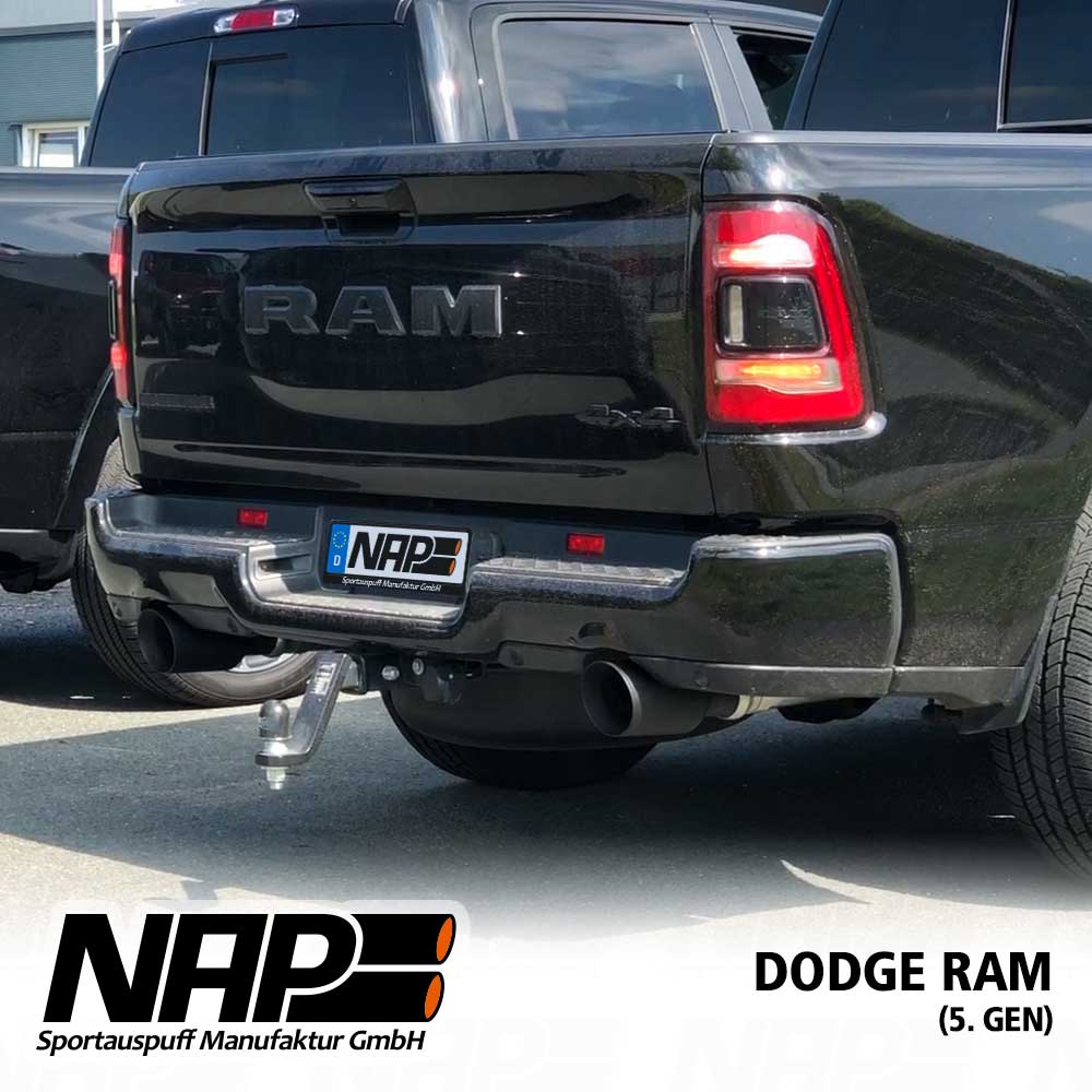 NAP Klappenauspuff Dodge RAM 1500 DT (5. Gen)