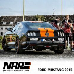 NAP Sportaupuff Ford Mustang 2015 hinten2