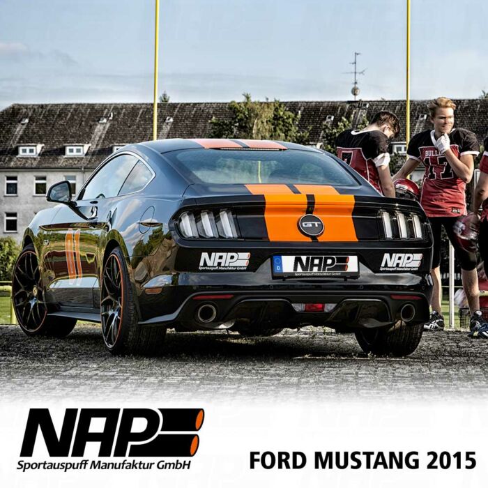 NAP Sportauspuff Ford Mustang 2015