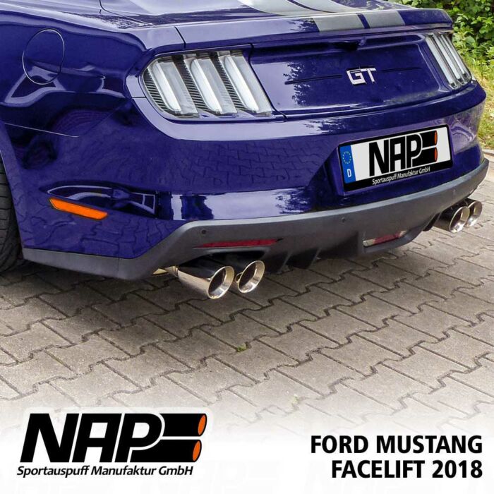 NAP Klappenauspuff Ford Mustang 2018 GT 5.0 V8 – Bild 5