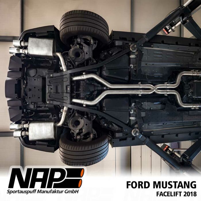 NAP Klappenauspuff Ford Mustang 2018 GT 5.0 V8 – Bild 3