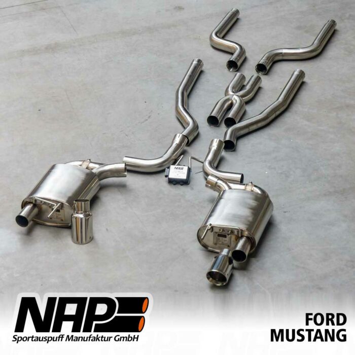 NAP Klappenauspuff Ford Mustang 2015 5.0 V8 – Bild 5