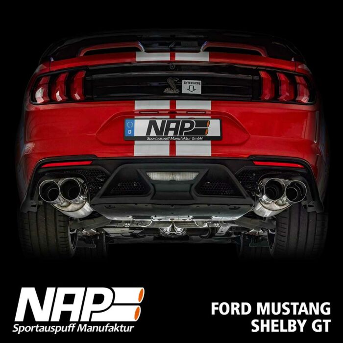 NAP Klappenauspuff Ford Mustang Shelby GT500 (2020)