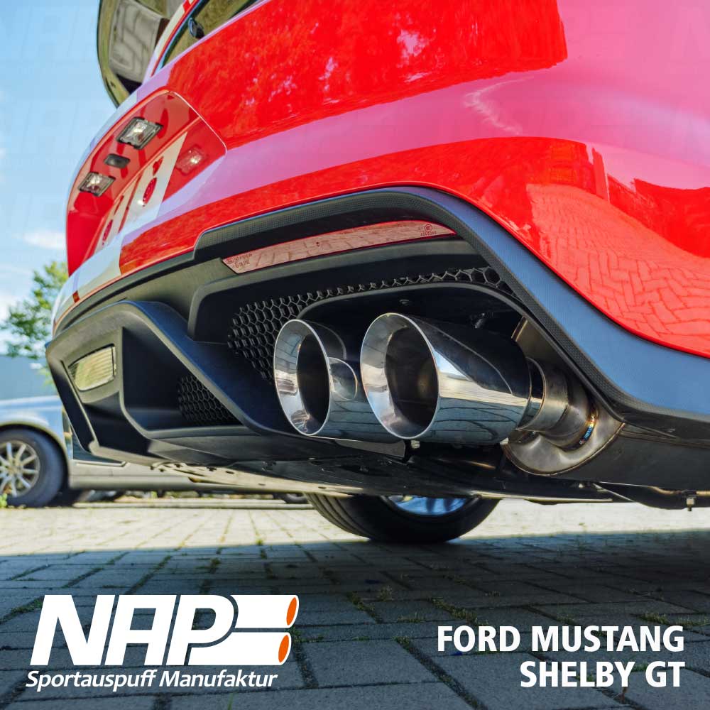 NAP Klappenauspuff Ford Mustang 2018 GT 5.0 V8