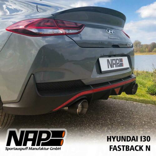 NAP Sportaupuff Hyundai i30n fastback hinten2
