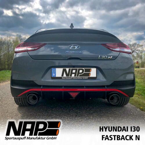 NAP Sportaupuff Hyundai i30n fastback hinten4