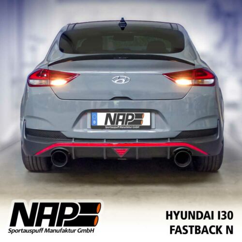 NAP Sportaupuff Hyundai i30n fastback hinten6