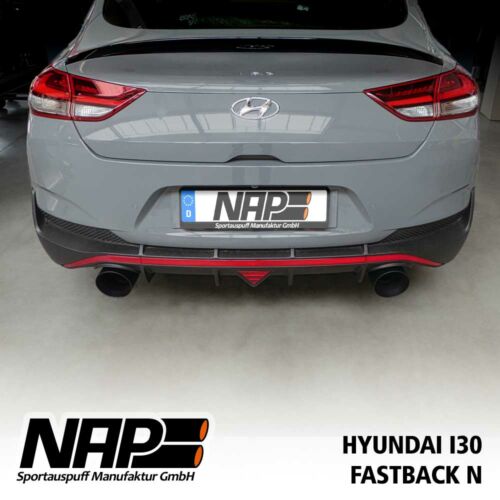 NAP Sportaupuff Hyundai i30n fastback hinten8