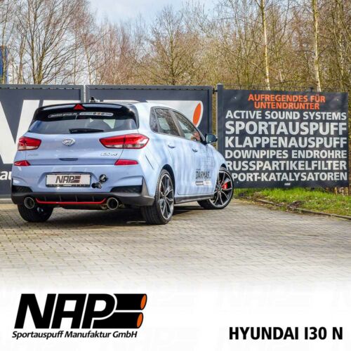 NAP Sportaupuff Hyundai i30n hinten3