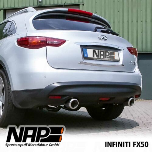 NAP Sportaupuff Infiniti FX50 h1