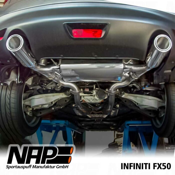 NAP Klappenauspuff Infiniti FX – Bild 3