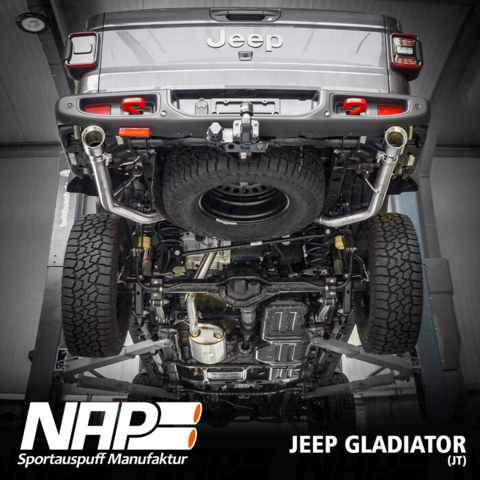 NAP Klappenauspuff Jeep Gladiator (JT) – Bild 2