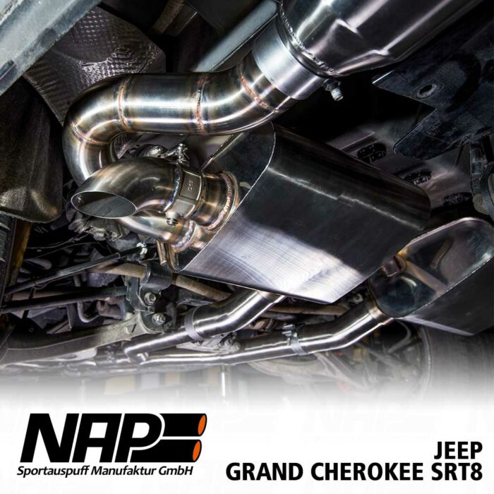 NAP Klappenauspuff Jeep Grand Cherokee SRT8 – Bild 3