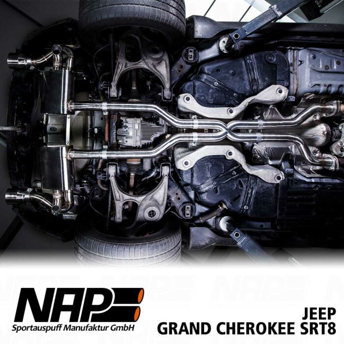 NAP Klappenauspuff Jeep Grand Cherokee SRT8 – Bild 2