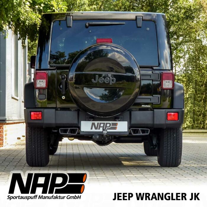 NAP Klappenauspuff Jeep Wrangler JK (5-Türer) – Bild 2