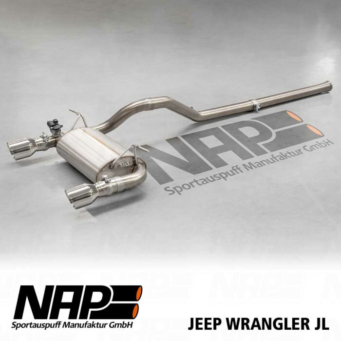 NAP Klappenauspuff Jeep Wrangler JL (Duplex) – Bild 4
