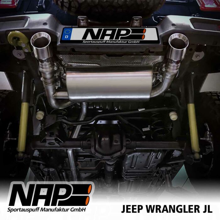 NAP Klappenauspuff Jeep Wrangler JL (Duplex) – Bild 2