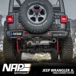 NAP Sportaupuff Jeep Wrangler JL hinten2 single