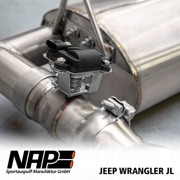 NAP Klappenauspuff Jeep Wrangler JL (Duplex) – Bild 5