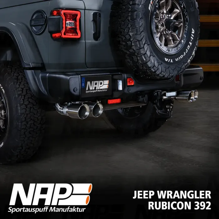 NAP Endrohranlage Jeep Wrangler Rubicon 392 – Bild 3