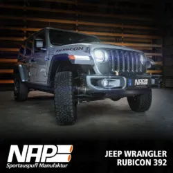 NAP Sportaupuff Jeep Wrangler Rubicon 392 Endrohranlage 11