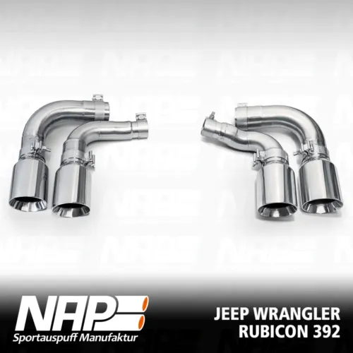 NAP Sportaupuff Jeep Wrangler Rubicon 392 Endrohranlage 3