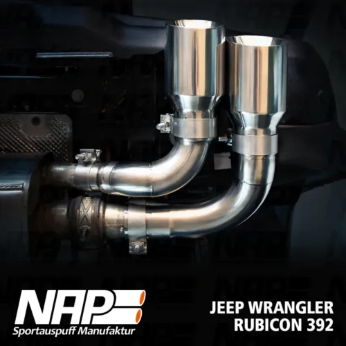 NAP Sportaupuff Jeep Wrangler Rubicon 392 Endrohranlage 5