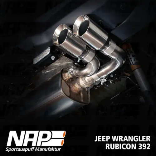 NAP Sportaupuff Jeep Wrangler Rubicon 392 Endrohranlage 6