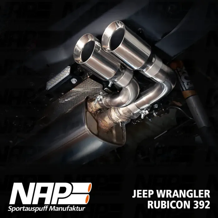 NAP Endrohranlage Jeep Wrangler Rubicon 392 – Bild 5