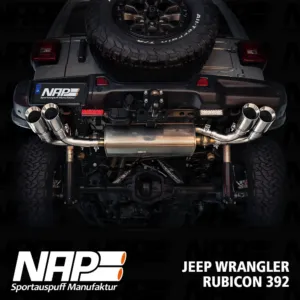 NAP Sportaupuff Jeep Wrangler Rubicon 392 Endrohranlage 7