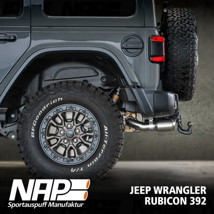 NAP Endrohranlage Jeep Wrangler Rubicon 392 – Bild 4