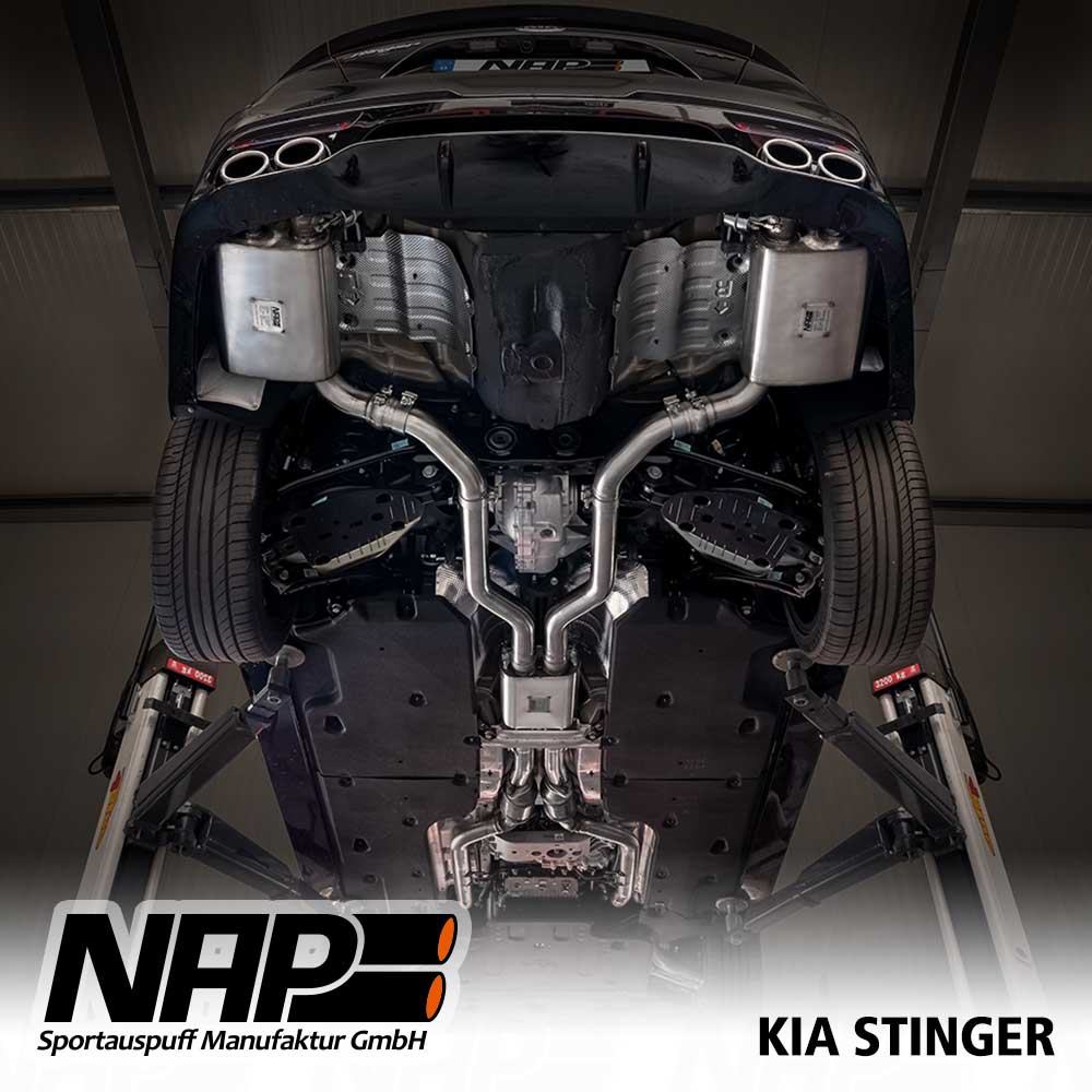 NAP Sportaupuff KIA Stinger u1