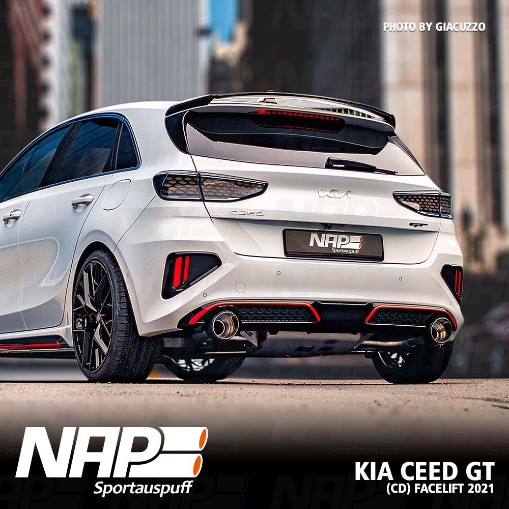 NAP Klappenauspuff Kia Ceed GT (CD) Facelift 2021